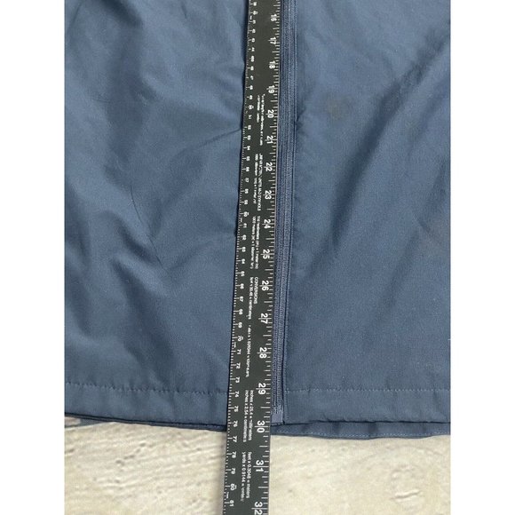 Champion USA Lacrosse Team Issued Jacket Adult XL Navy Blue Packable Hood Rare - Picture 12 of 16